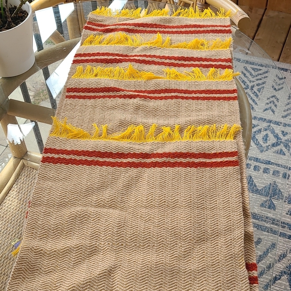 Vintage 70's set of 4 tablecloths - Picture 3 of 6